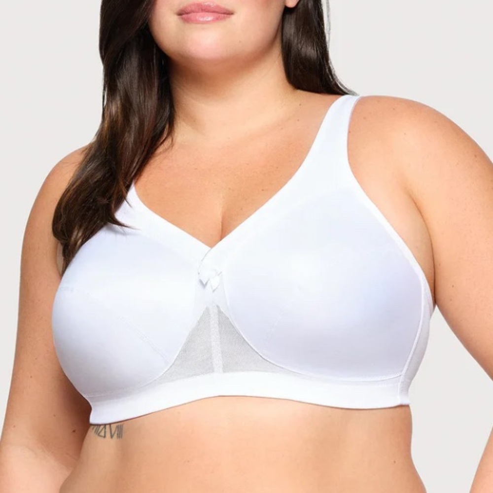 Glamorise 50H MagicLift Active Support Bra 1005 moisture wicking comfort no wire